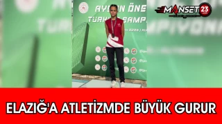 Elazığ'a Atletizmde Büyük Gurur