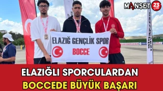 Elazığlı Sporculardan Boccede Büyük Başarı