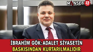 İbrahim Gök: Adalet Siyasetin Baskısından Kurtarılmalıdır