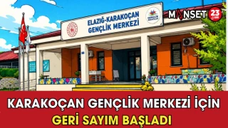 Karakoçan Gençlik Merkezi İçin Geri Sayım Başladı
