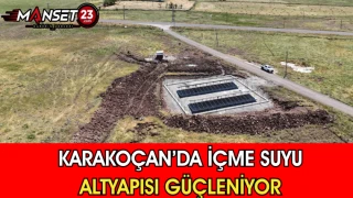 Karakoçan’da İçme Suyu Altyapısı Güçleniyor