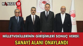 Milletvekillerinin Girişimleri Sonuç Verdi: Sanayi Alanı Onaylandı