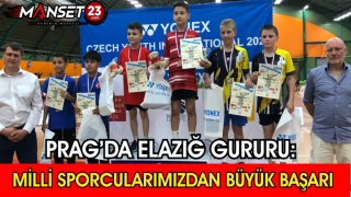 Prag’da Elazığ Gururu: Milli Sporcularımızdan Büyük Başarı 