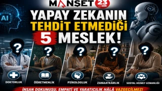 Yapay Zekanın Tehdit Etmediği 5 Meslek
