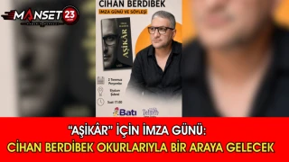 “Aşikâr” İçin İmza Günü: Cihan Berdibek Okurlarıyla Bir Araya Gelecek