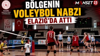 Bölgenin Voleybol Nabzı Elazığ'da Attı