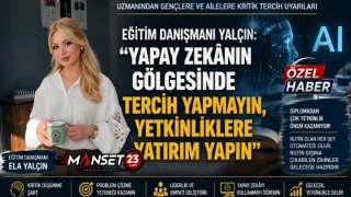 Eğitim Danışmanı Yalçın: "Yapay Zekânın Gölgesinde Tercih Yapmayın, Yetkinliklere Yatırım Yapın"