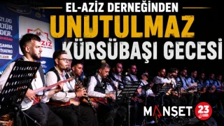 EL-AZİZ Derneğinden Unutulmaz Kürsübaşı Gecesi