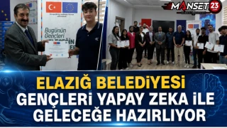 Elazığ Belediyesi Gençleri Yapay Zeka ile Geleceğe Hazırlıyor