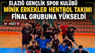 Elazığ Gençlik Spor Kulübü Minik Erkekler Hentbol Takımı Final Grubuna Yükseldi