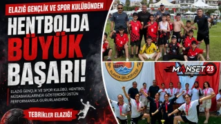 Elazığ Gençlik ve Spor Kulübünden Hentbolda Büyük Başarı
