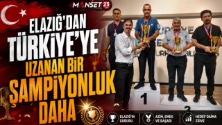 Elazığ’dan Türkiye’ye Uzanan Bir Şampiyonluk Daha