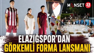 Elazığspor'dan Görkemli Forma Lansmanı
