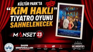 Kültür Park’ta “Kim Haklı” Tiyatro Oyunu Sahnelenecek