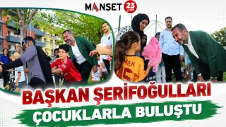 Başkan Şerifoğulları Çocuklarla Buluştu