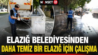 Elazığ Belediyesinden Daha Temiz Bir Elazığ İçin Çalışma
