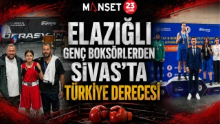 Elazığlı Genç Boksörlerden Sivas’ta Türkiye Derecesi