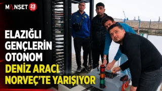 Elazığlı Gençlerin Otonom Deniz Aracı Norveç’te Yarışıyor