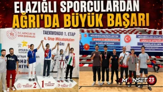 Elazığlı Sporculardan Ağrı'da Büyük Başarı