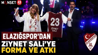 Elazığspor’dan Ziynet Sali’ye Forma ve Atkı