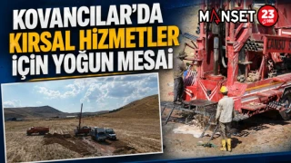 Kovancılar’da Kırsal Hizmetler İçin Yoğun Mesai
