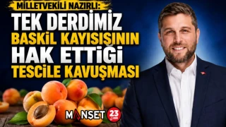 Milletvekili Nazırlı: Tek Derdimiz Baskil Kayısısının Hak Ettiği Tescile Kavuşması