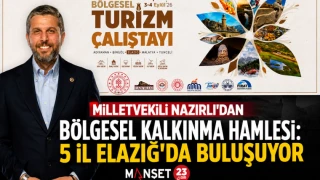 Milletvekili Nazırlı’dan Bölgesel Kalkınma Hamlesi: 5 İl Elazığ’da Buluşuyor