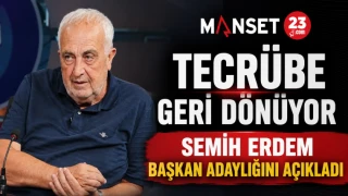 Tecrübe Geri Dönüyor Semih Erdem Başkan Adaylığını Açıkladı