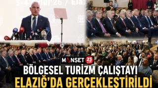 Bölgesel Turizm Çalıştayı Elazığ’da Gerçekleştirildi