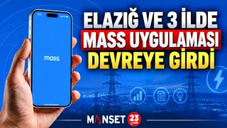 Elazığ ve 3 İlde MASS Uygulaması Devreye Girdi