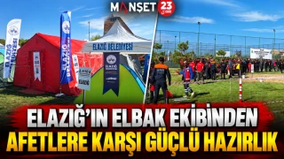 Elazığ’ın ELBAK Ekibinden Afetlere Karşı Güçlü Hazırlık