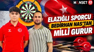 Elazığlı Sporcu Bedirhan Nas’tan Millî Gurur