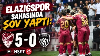 Elazığspor Sahasında Şov Yaptı: 5-0