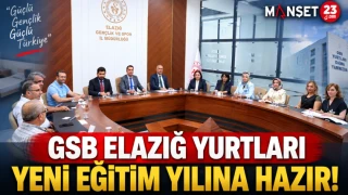 GSB Elazığ Yurtları Yeni Eğitim Yılına Hazır!