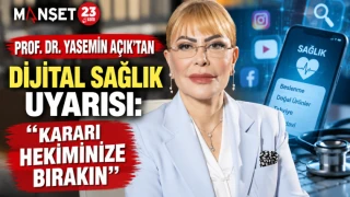 Prof. Dr. Yasemin Açık’tan Dijital Sağlık Uyarısı: “Kararı Hekiminize Bırakın”