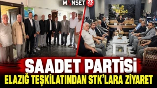 Saadet Partisi Elazığ Teşkilatından STK’lara Ziyaret