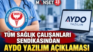 Tüm Sağlık Çalışanları Sendikasından Aydo Yazılım Açıklaması
