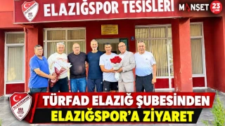 TÜRFAD Elazığ Şubesinden Elazığspor’a Ziyaret