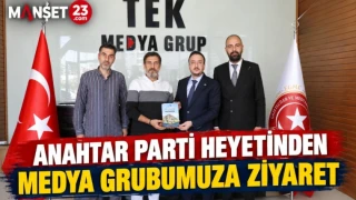 Anahtar Parti Heyetinden Medya Grubumuza Ziyaret