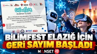 BİLİMFEST ELAZIĞ İÇİN GERİ SAYIM BAŞLADI