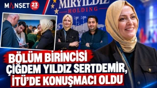 BÖLÜM BİRİNCİSİ ÇİĞDEM YILDIZ SERTDEMİR, İTÜ’DE KONUŞMACI OLDU 
