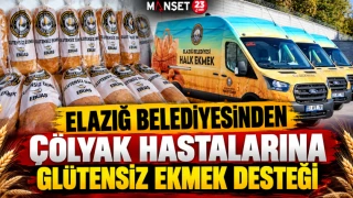 Elazığ Belediyesinden Çölyak Hastalarına Glütensiz Ekmek Desteği