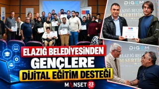 ELAZIĞ BELEDİYESİNDEN GENÇLERE DİJİTAL EĞİTİM DESTEĞİ