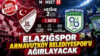 ELAZIĞSPOR, ARNAVUTKÖY BELEDİYESPOR’U AĞIRLAYACAK