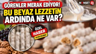 GÖRENLER MERAK EDİYOR! BU BEYAZ LEZZETİN ARDINDA NE VAR?