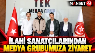 İLAHİ SANATÇILARINDAN MEDYA GRUBUMUZA ZİYARET