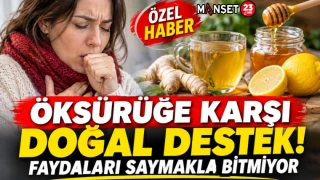ÖKSÜRÜĞE KARŞI DOĞAL DESTEK! FAYDALARI SAYMAKLA BİTMİYOR
